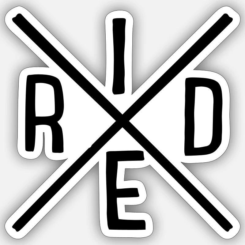 Monter Sticker taille S (10 x 10 cm)