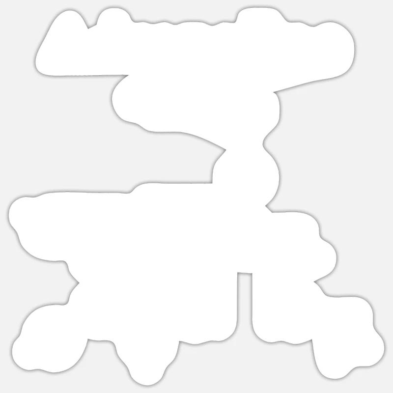 Sticker taille S (10 x 10 cm) - 