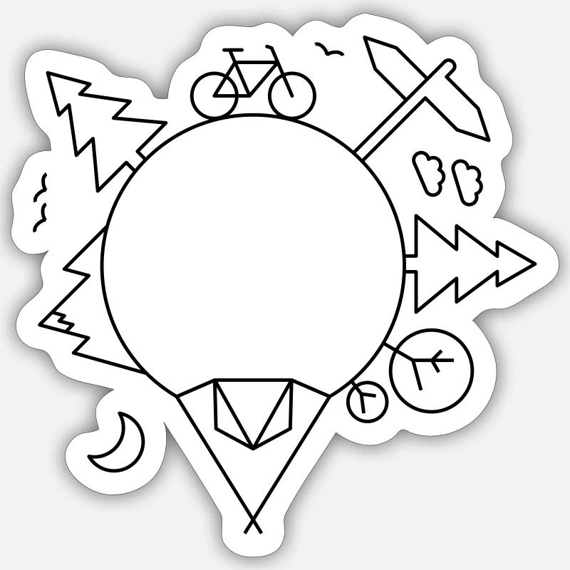 Sticker size S (10 x 10 cm) - 