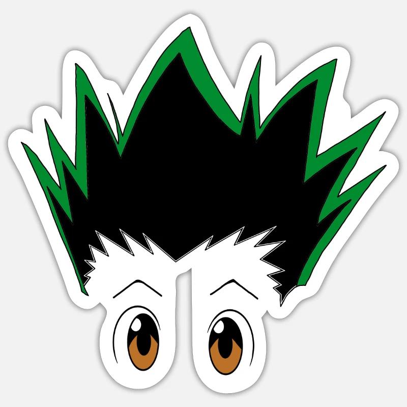 Gon visage - hunter x hunter Sticker taille S (10 x 10 cm)