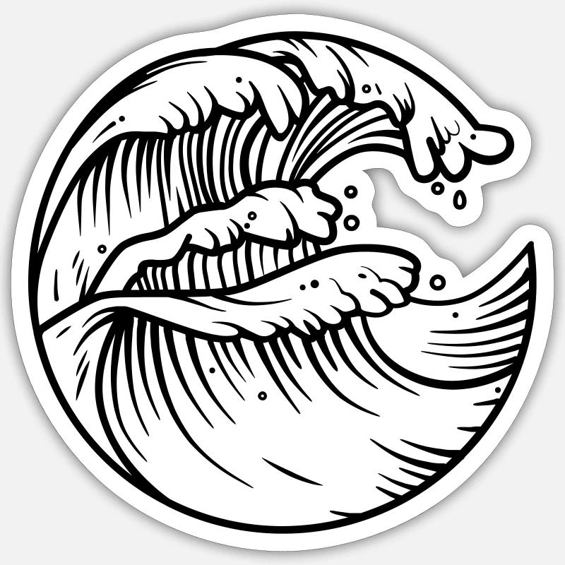 Sticker Größe S (10 x 10 cm) - 