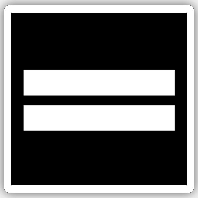 Sticker size S (10 x 10 cm) - 