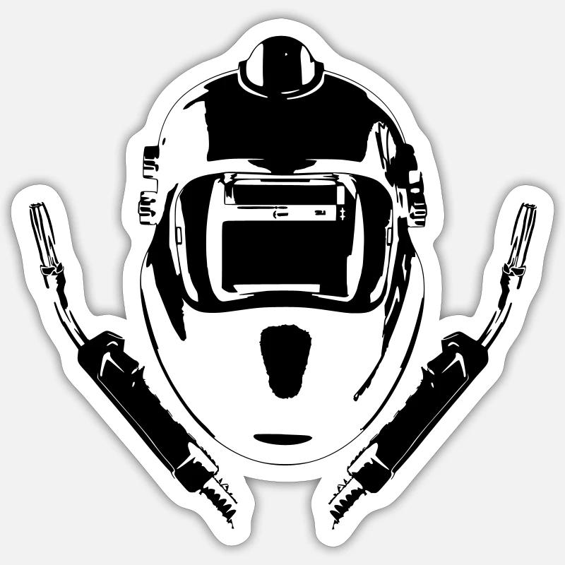 Welder Sticker size S (10 x 10 cm)