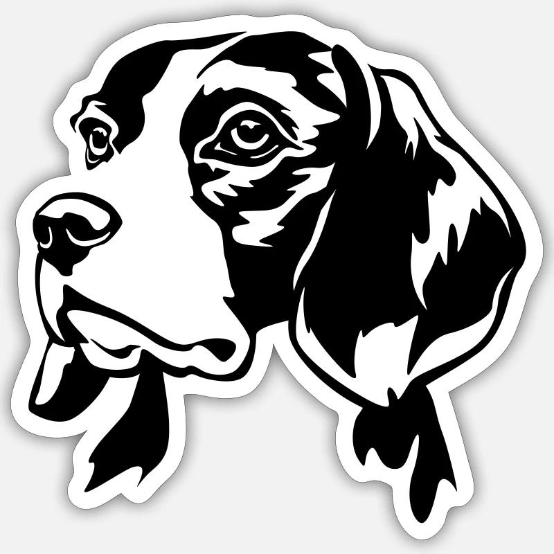 Sticker Größe S (10 x 10 cm) - 