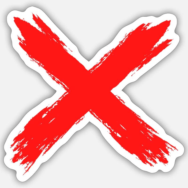Sticker Größe S (10 x 10 cm) - 