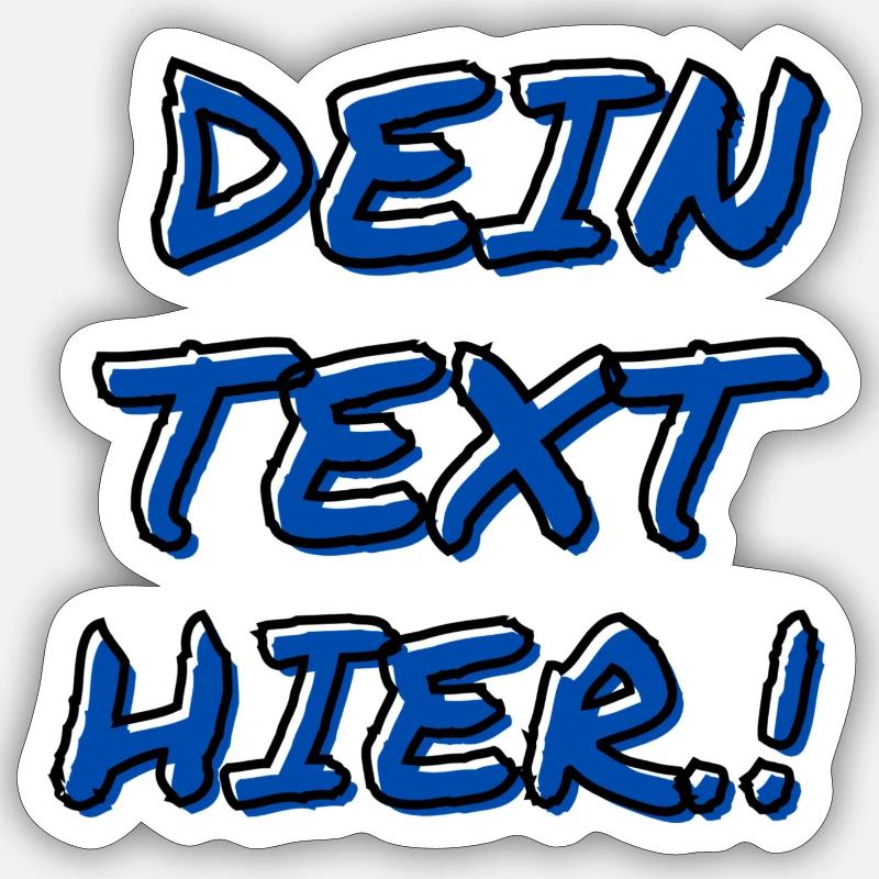 Sticker Größe S (10 x 10 cm) - 