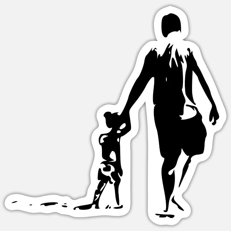 Sticker taille S (10 x 10 cm) - 