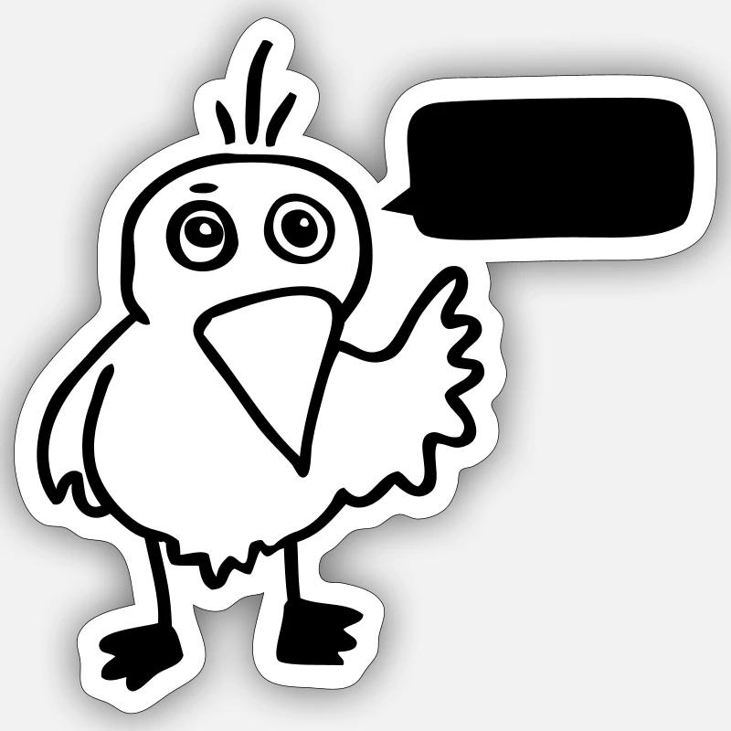 Sticker size S (10 x 10 cm) - 