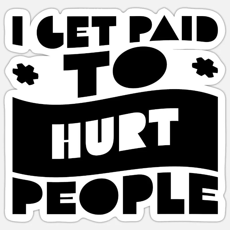 physiotherapy Sticker size S (10 x 10 cm)