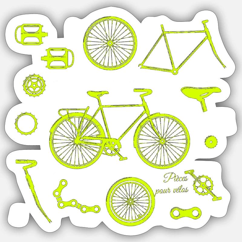 Sticker taille S (10 x 10 cm) - 