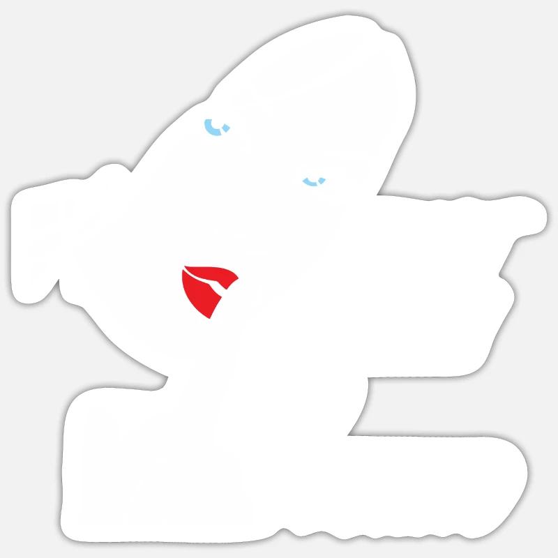 Techno-Girl Design Techno Music Sort cadeau Sticker taille S (10 x 10 cm)