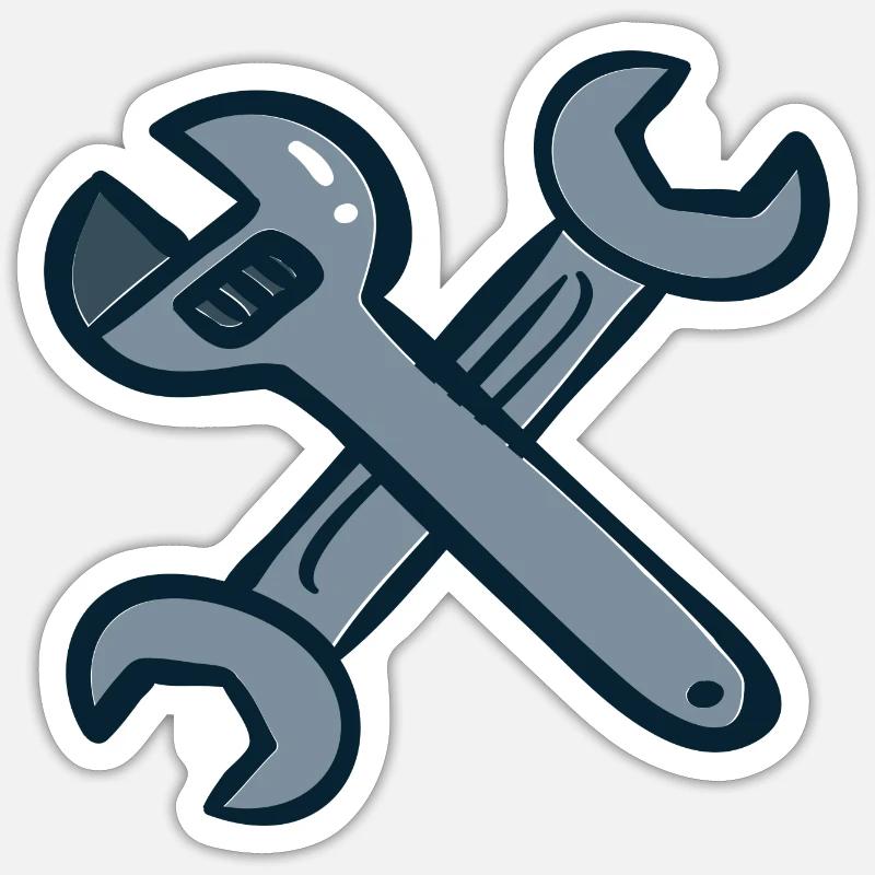 Tool do-it-yourselfers Sticker size S (10 x 10 cm)