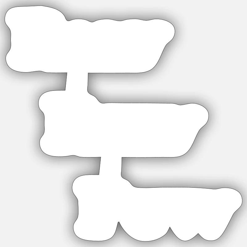 Sticker size S (10 x 10 cm) - 