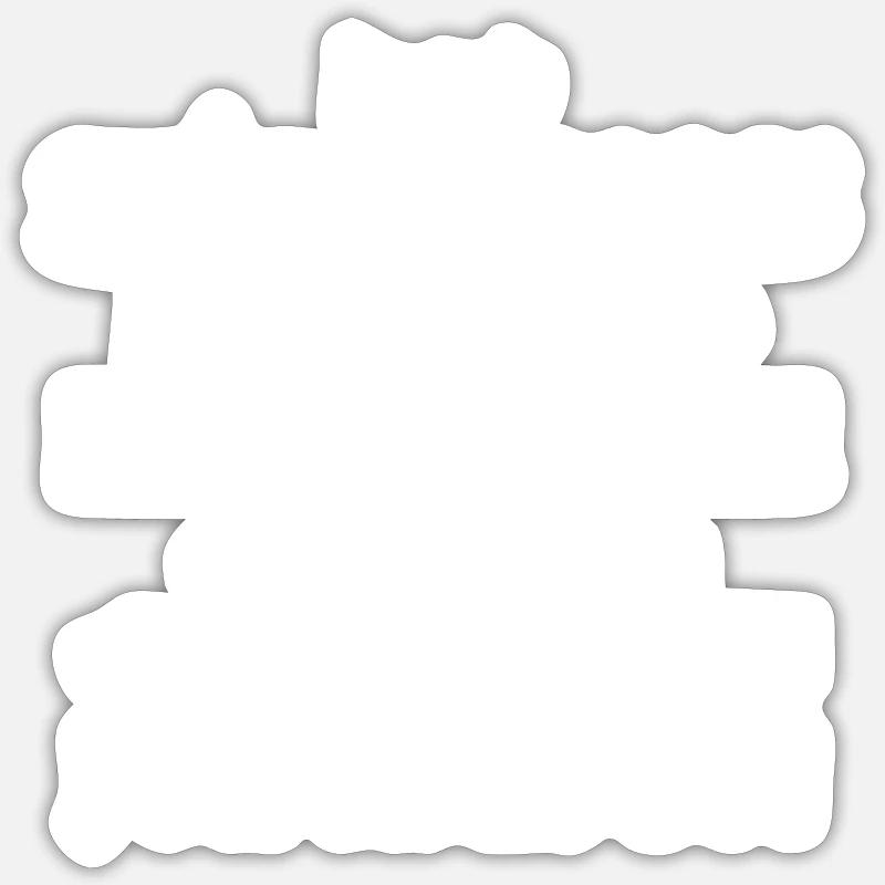 Je suis Stéphanois - Sticker taille S (10 x 10 cm) - blanc mat
