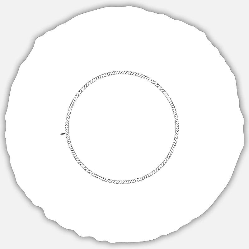 Om! Sticker size S (10 x 10 cm)