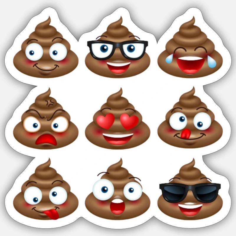 Sticker taille S (10 x 10 cm) - 