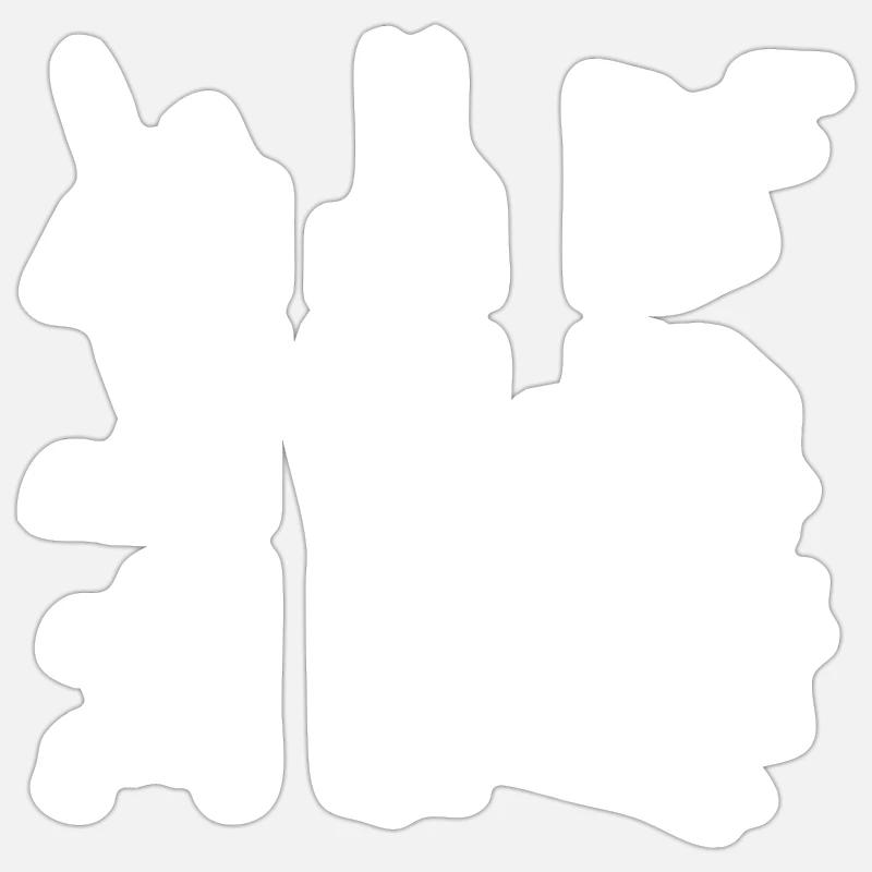 Sticker taille S (10 x 10 cm) - 
