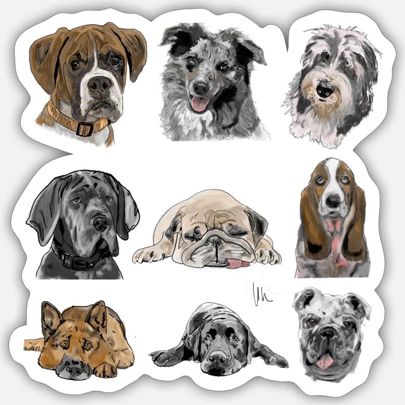 Sticker size S (10 x 10 cm) - 