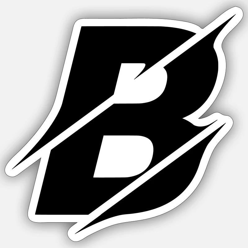 B Sticker size S (10 x 10 cm)