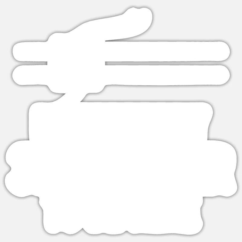3D Printer Printing Hobby Funny Saying Sticker size S (10 x 10 cm)
