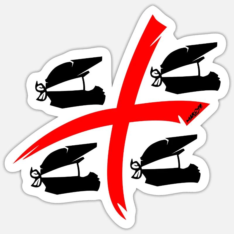 Sticker size S (10 x 10 cm) - 