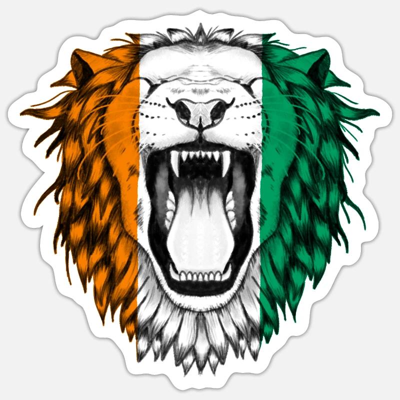 Sticker Größe S (10 x 10 cm) - 