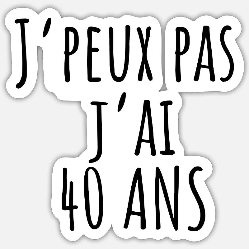 Sticker taille S (10 x 10 cm) - 