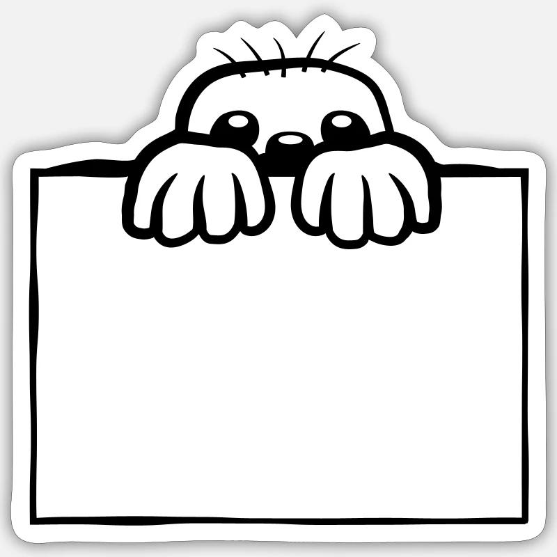 Sticker size S (10 x 10 cm) - 