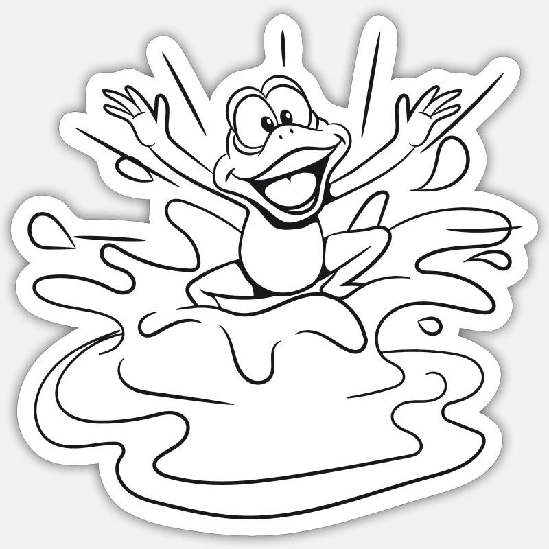 Sticker taille S (10 x 10 cm) - 