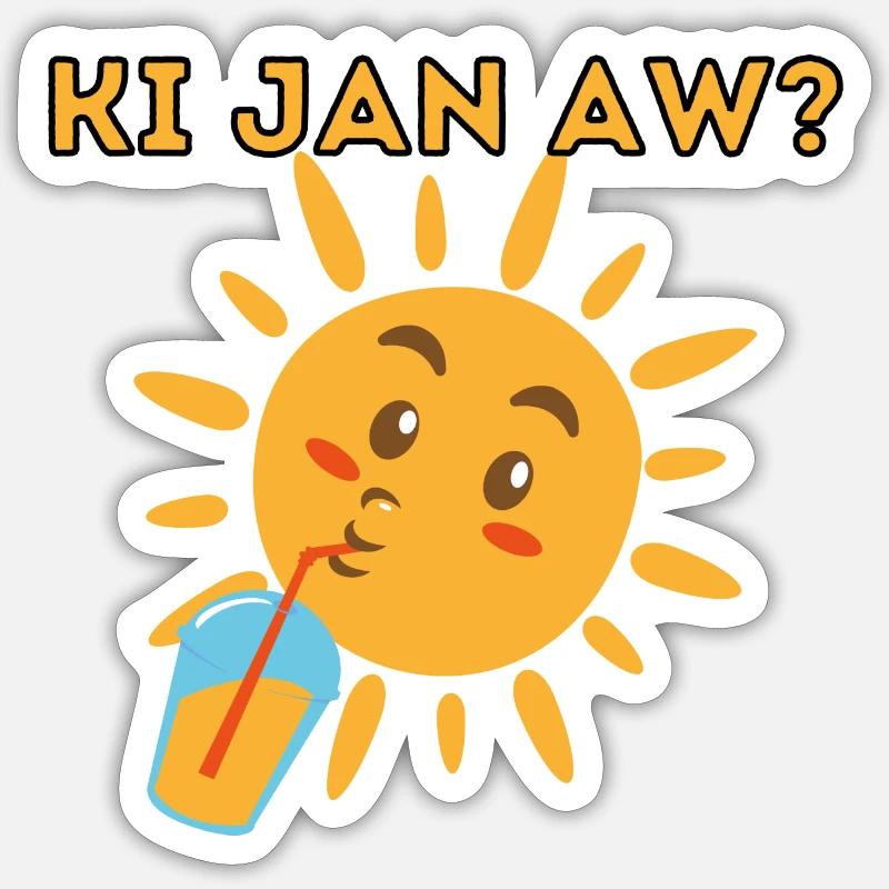 Sticker taille S (10 x 10 cm) - 