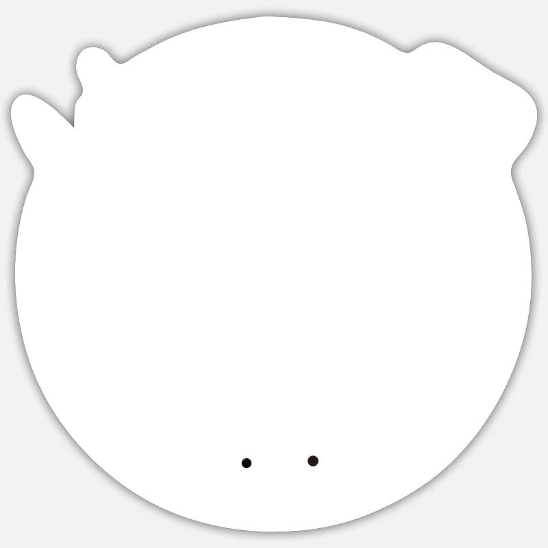 Conception de gril à personnaliser Sticker taille S (10 x 10 cm)