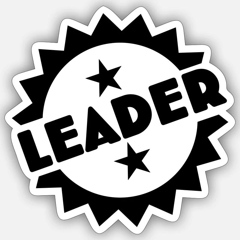Team Leader Sticker size S (10 x 10 cm)