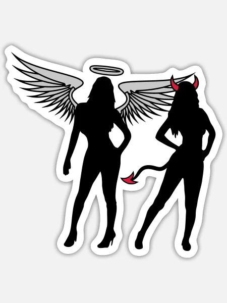 - Sticker size S (10 x 10 cm) - white matte