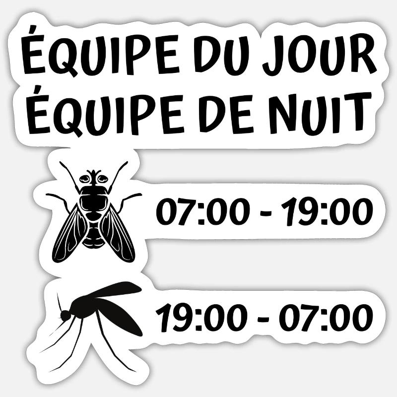 Sticker taille S (10 x 10 cm) - 