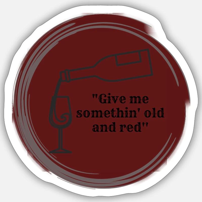 grape juice - Sticker Größe S (10 x 10 cm) - Mattweiß