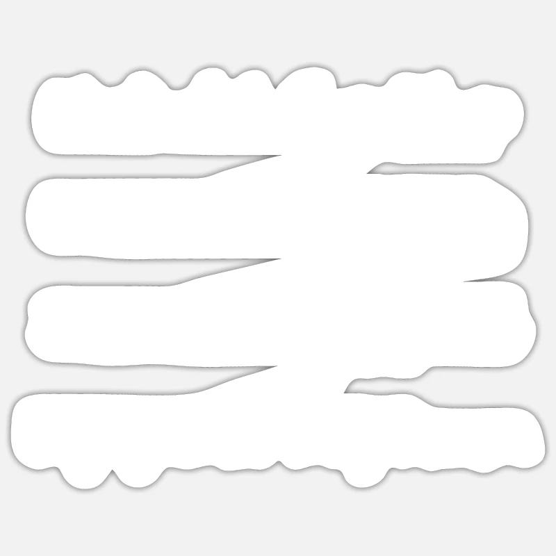 Work while they sleep! Sticker size S (10 x 10 cm)