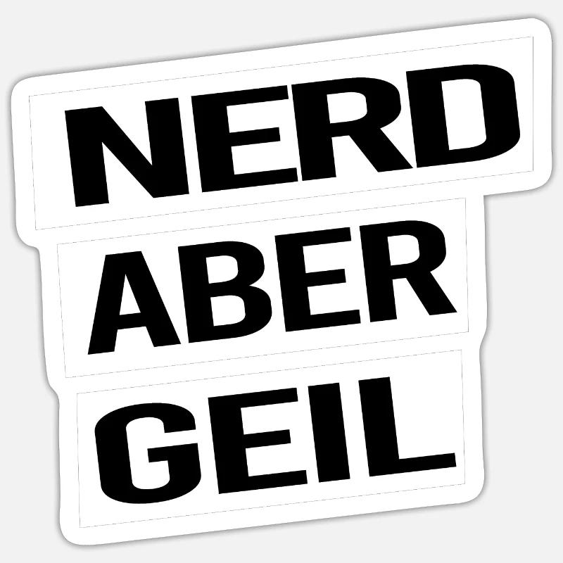 administrateur du service informatique nerd informatique mais cool Sticker taille S (10 x 10 cm)