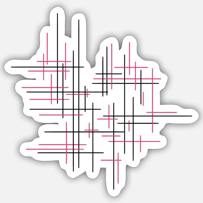 Filet Sticker taille S (10 x 10 cm)