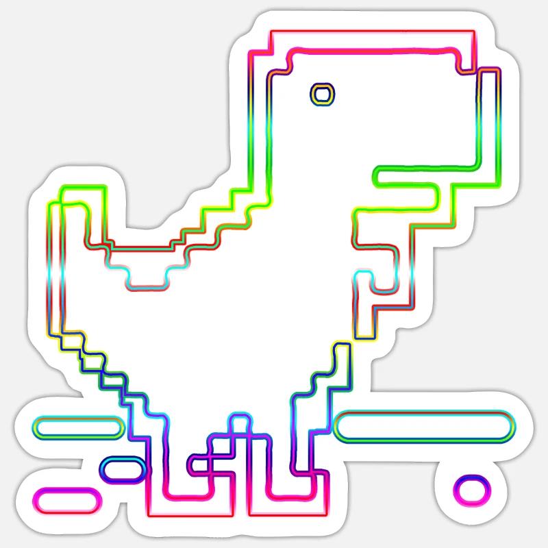 8bitletsgovector Sticker size S (10 x 10 cm)