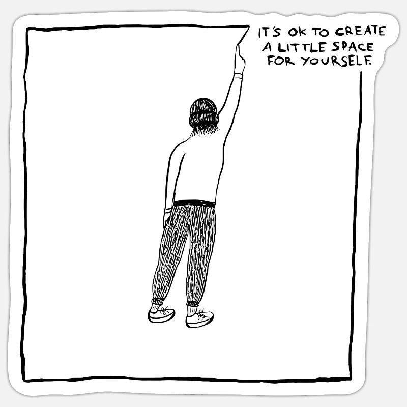 Sticker taille S (10 x 10 cm) - 