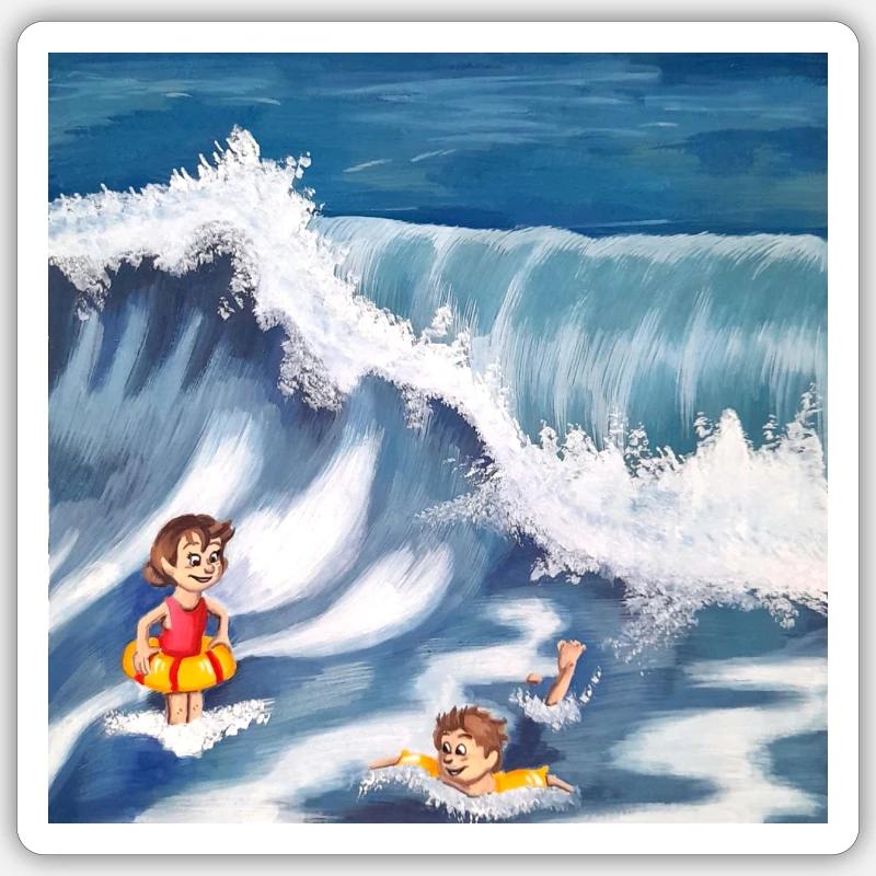 Sticker taille S (10 x 10 cm) - 