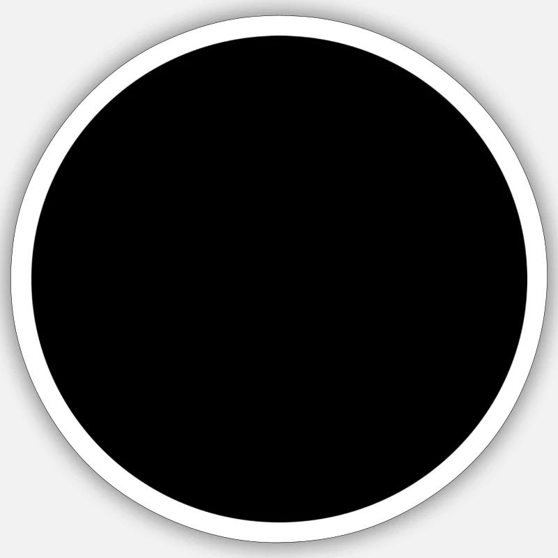 DOT. - Sticker Größe S (10 x 10 cm) - Mattweiß