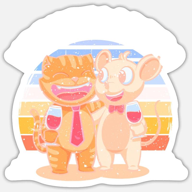 Sticker Größe S (10 x 10 cm) - 