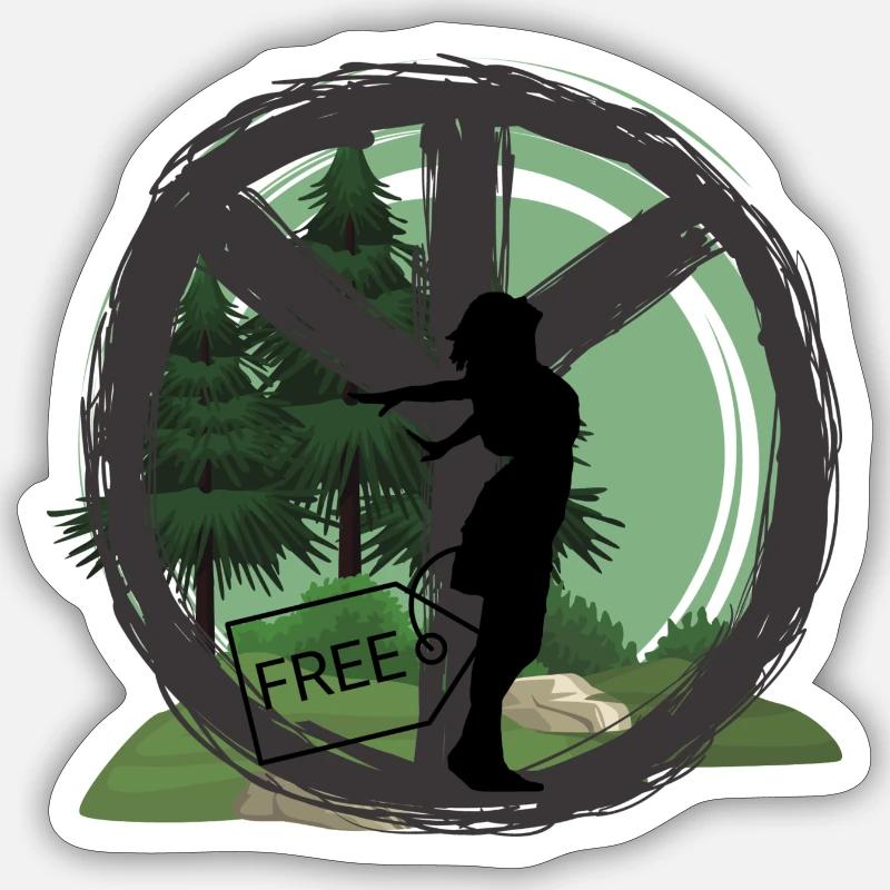 Sticker Größe S (10 x 10 cm) - 
