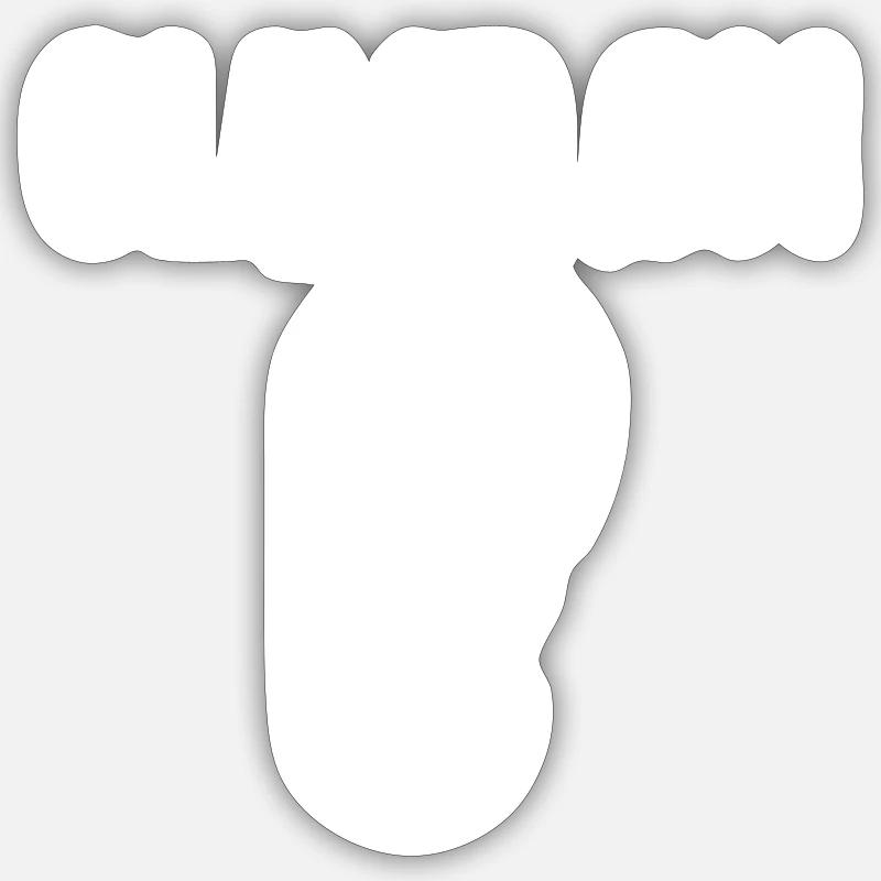 climbing Sticker size S (10 x 10 cm)