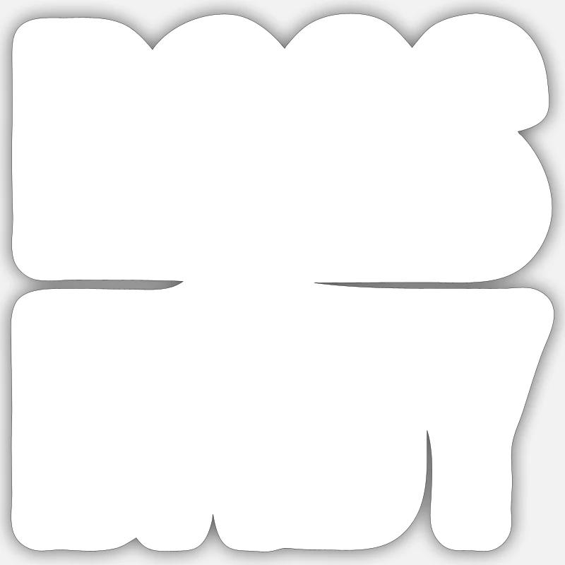 Sticker size S (10 x 10 cm) - 