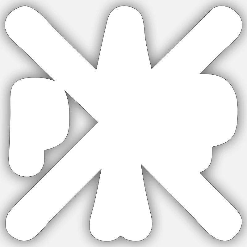Sticker taille S (10 x 10 cm) - 