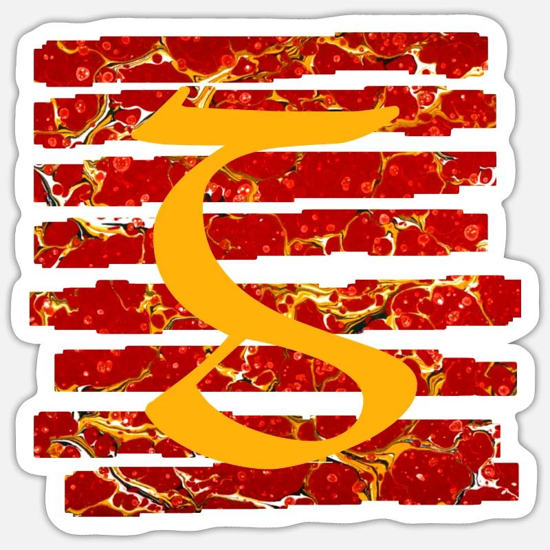 Bandes E 232 g Sticker taille S (10 x 10 cm)