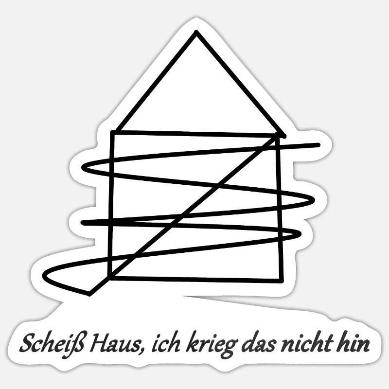 Sticker Größe S (10 x 10 cm) - 