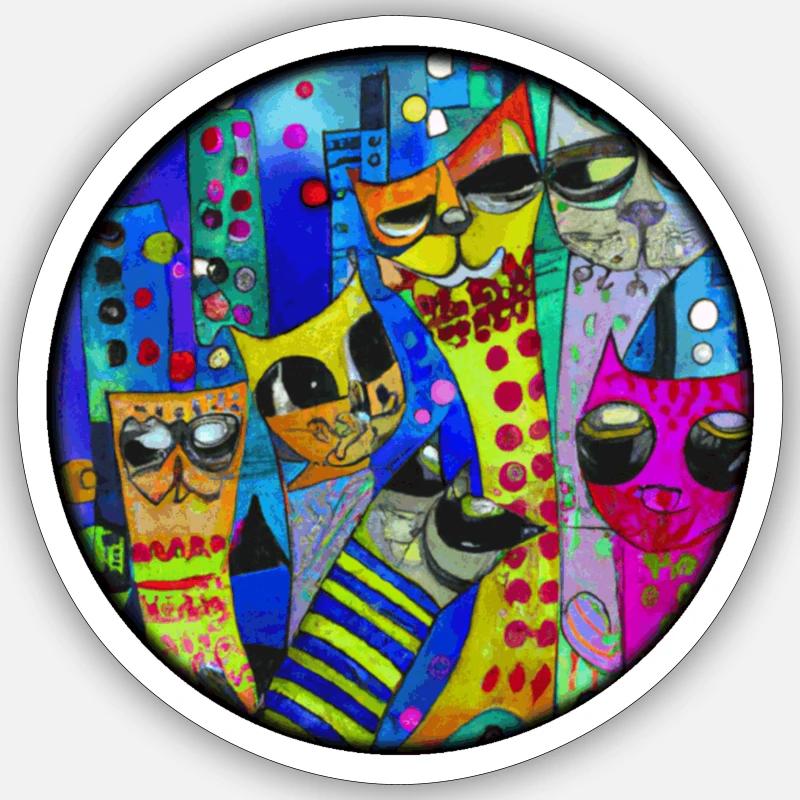 Sticker taille S (10 x 10 cm) - 